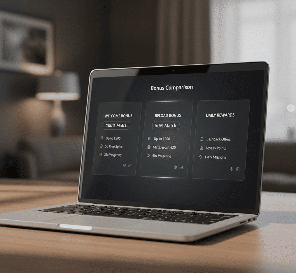 Comparación de bonos casino