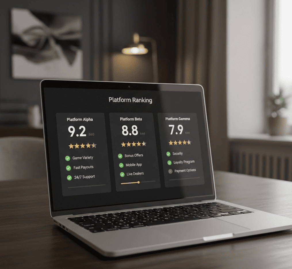 Ranking de plataformas casino